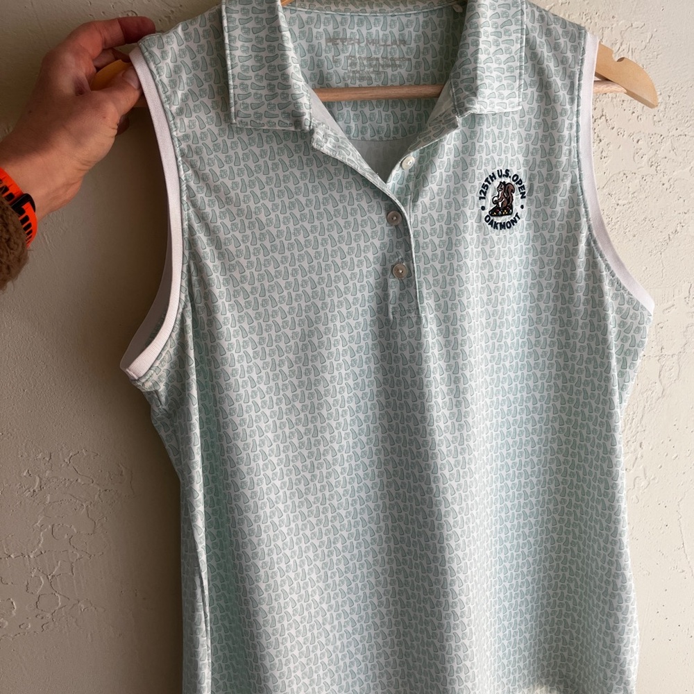 Peter Millar Women's Sleeveless Golf Polo Shirt - US Open Oakmont 2025
